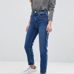 ASOS Farleigh High Waist Slim Mom Jean